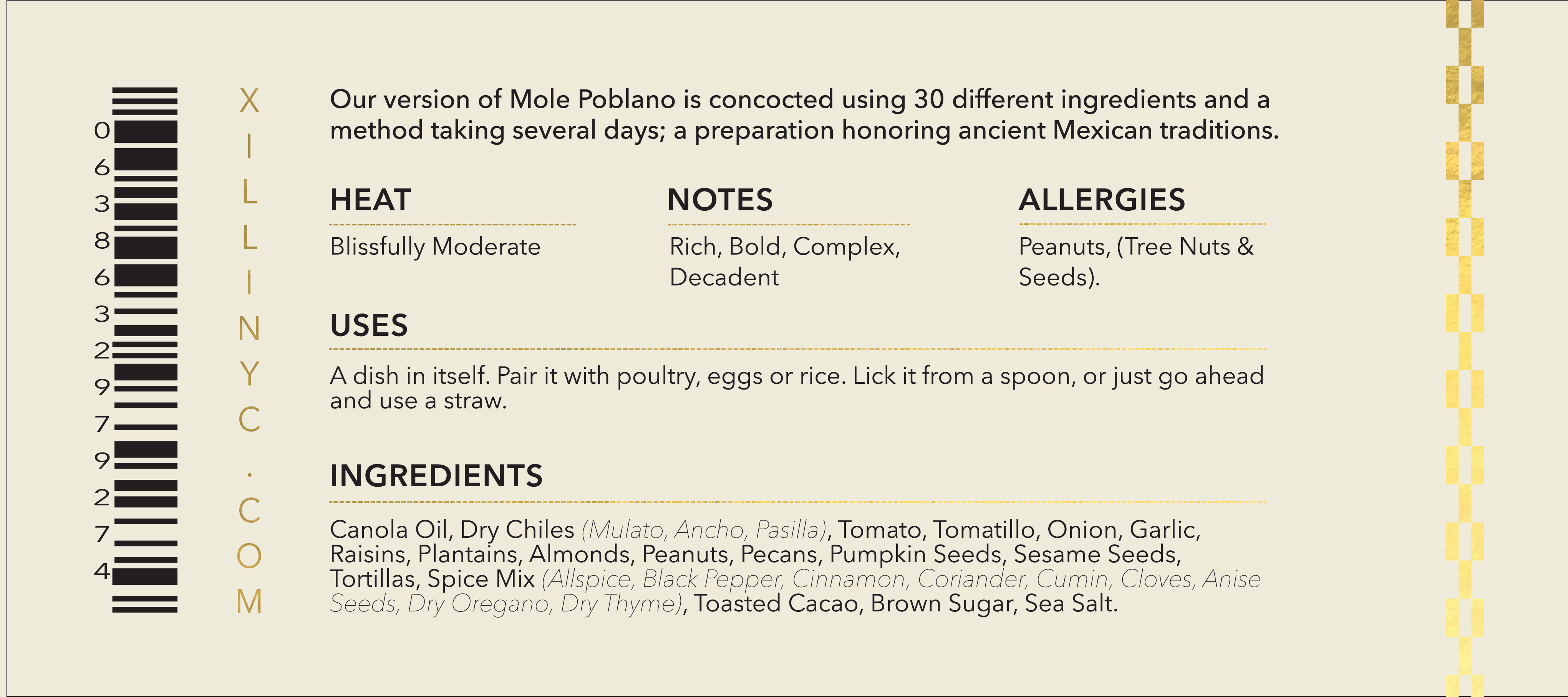 X I L L I - Vendita all'ingrosso Salse - Talpa Poblano5