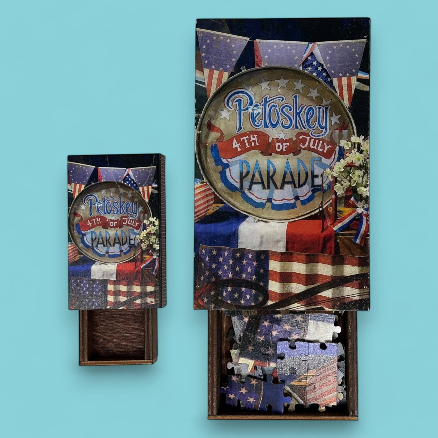 Ingeneius - Wholesale Puzzle - Adult - Wooden Keepsake Box with Puzzle - Custom4