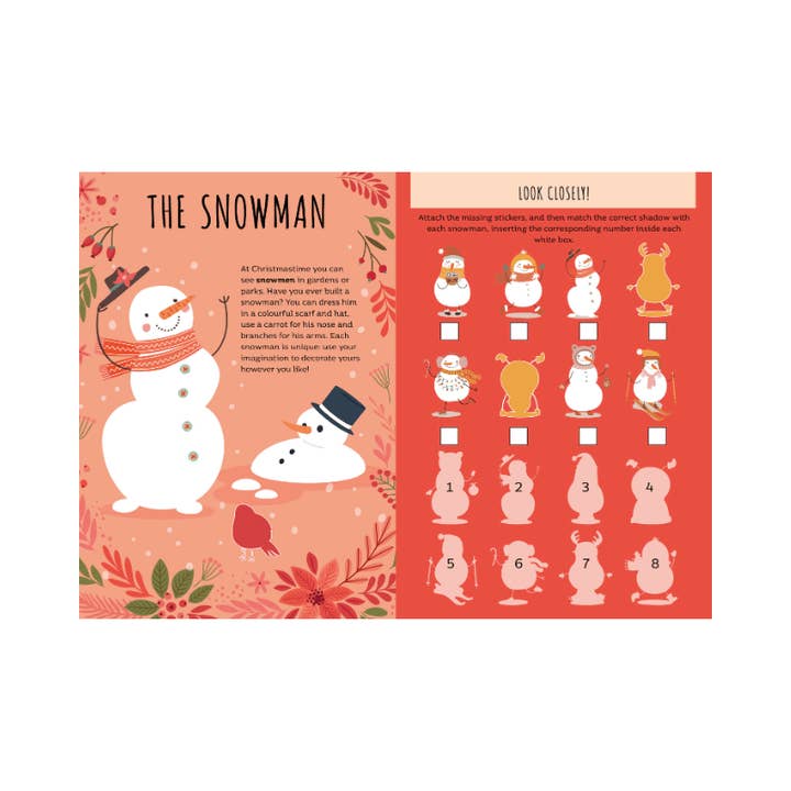 Axis Toys & Gifts - Wholesale Sticker - Kids & Baby - Sassi Stickers and Activities Book - Christmas2