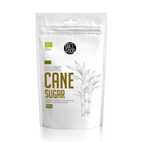 Bio Cane Sugar Dark Demerar 400 g for wholesale by Diet Food