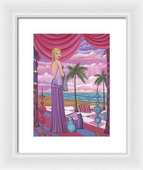 Sharon Tatem Fashion LLC - Wholesale Art Print - Melissa - Framed Print10