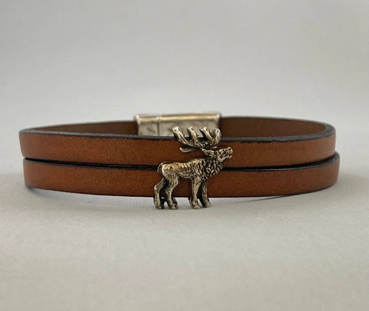 Rox-anne - Wholesale Bangle Bracelet - Elk Leather Bracelet3