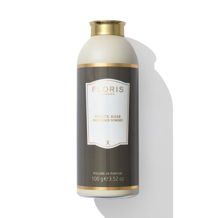 White Rose Floral Body Fragrance Powder for wholesale by Floris London