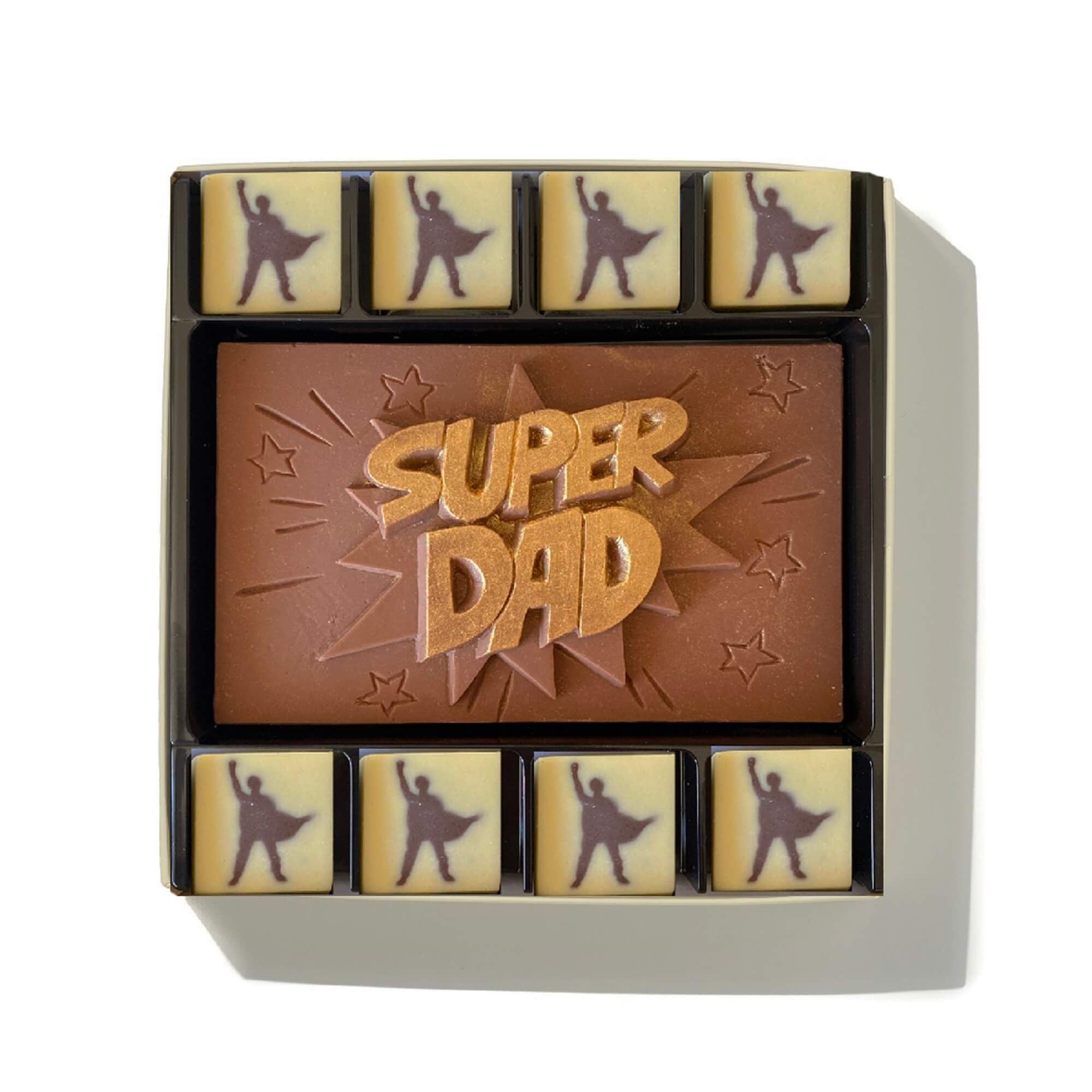 Choc on Choc - Vente Boîtes de chocolats - Boîte de chocolats Super Dad
