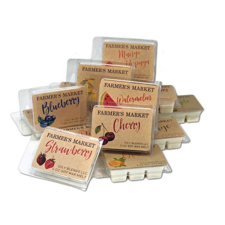 Oily Blends - Wholesale Wax Melt - Lemon Farmer's Market 3oz Soy Wax Melt