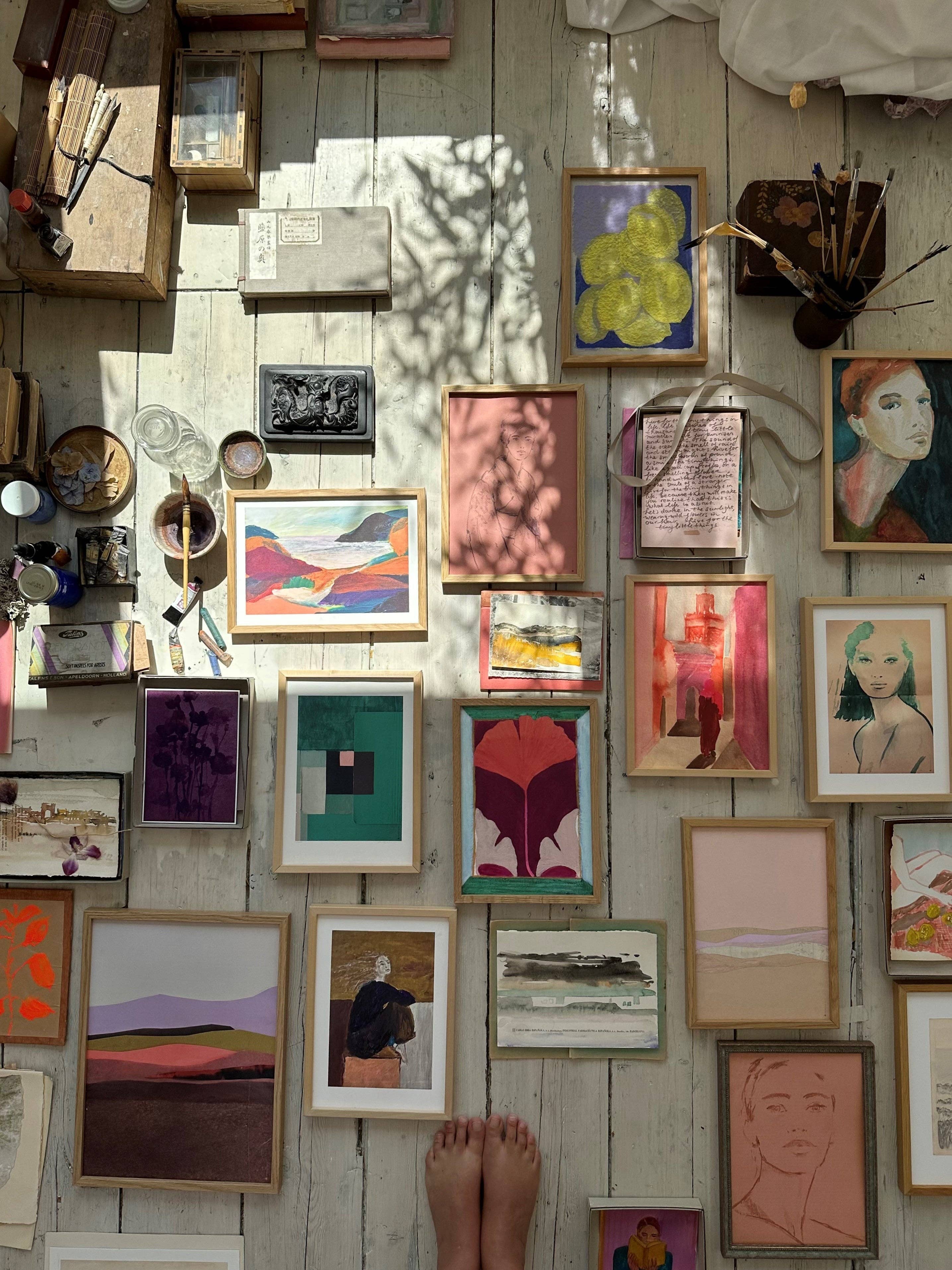 tinystories - Vente Affiche d'art - Art Print "Dans Les Rues De Marrakech"4