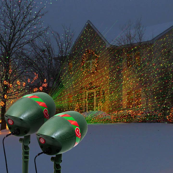Star Shower - Wholesale Christmas Decoration - Star Shower Ultra 9 Laser Christmas Lights with Remote