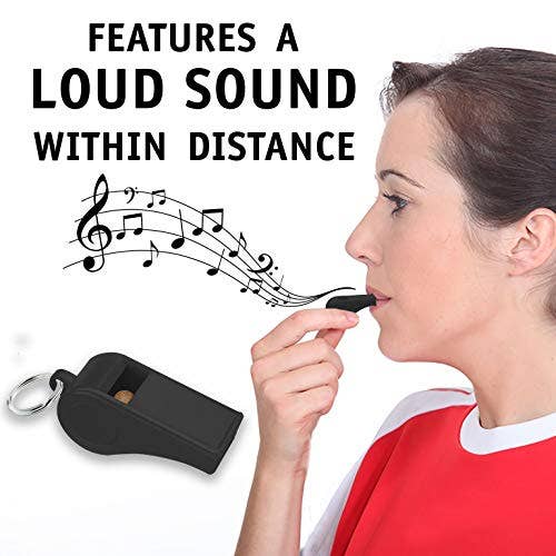 Water Gear - Wholesale Sporting Accessories - Water Gear Plastic Emergency Safety Whistle3