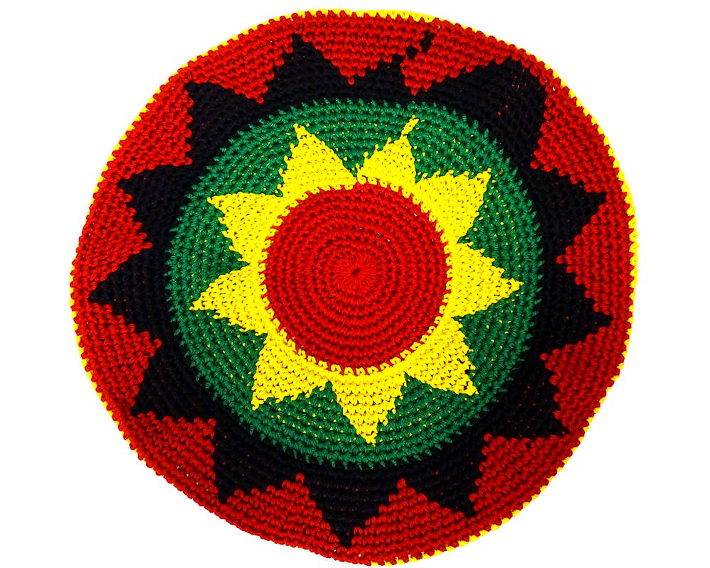 Pichincha - Wholesale Beanie - Women's - Rasta Crochet Tam Dreadlock Beanie Hat4