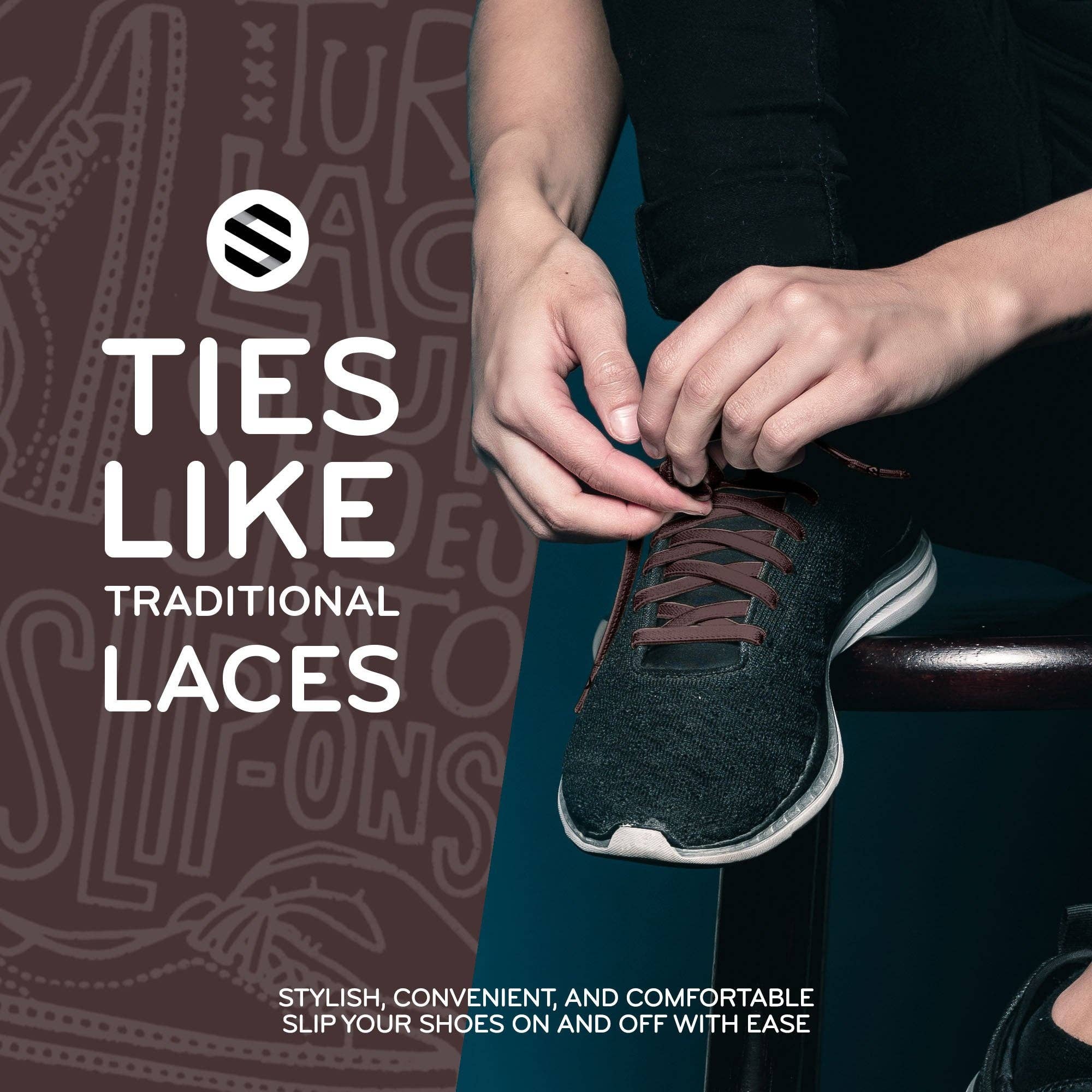 The Original Stretchlace - Vendita all'ingrosso Lacci per scarpe - Unisex - Lacci per scarpe elastici piatti15