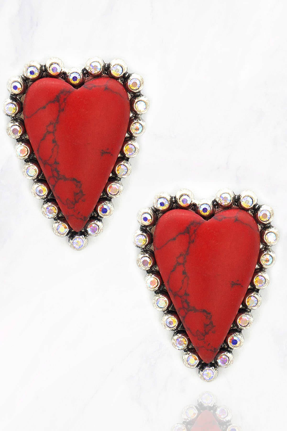 Suzie Q USA - Vendita all'ingrosso Orecchini pendenti - Orecchini a forma di cuore1