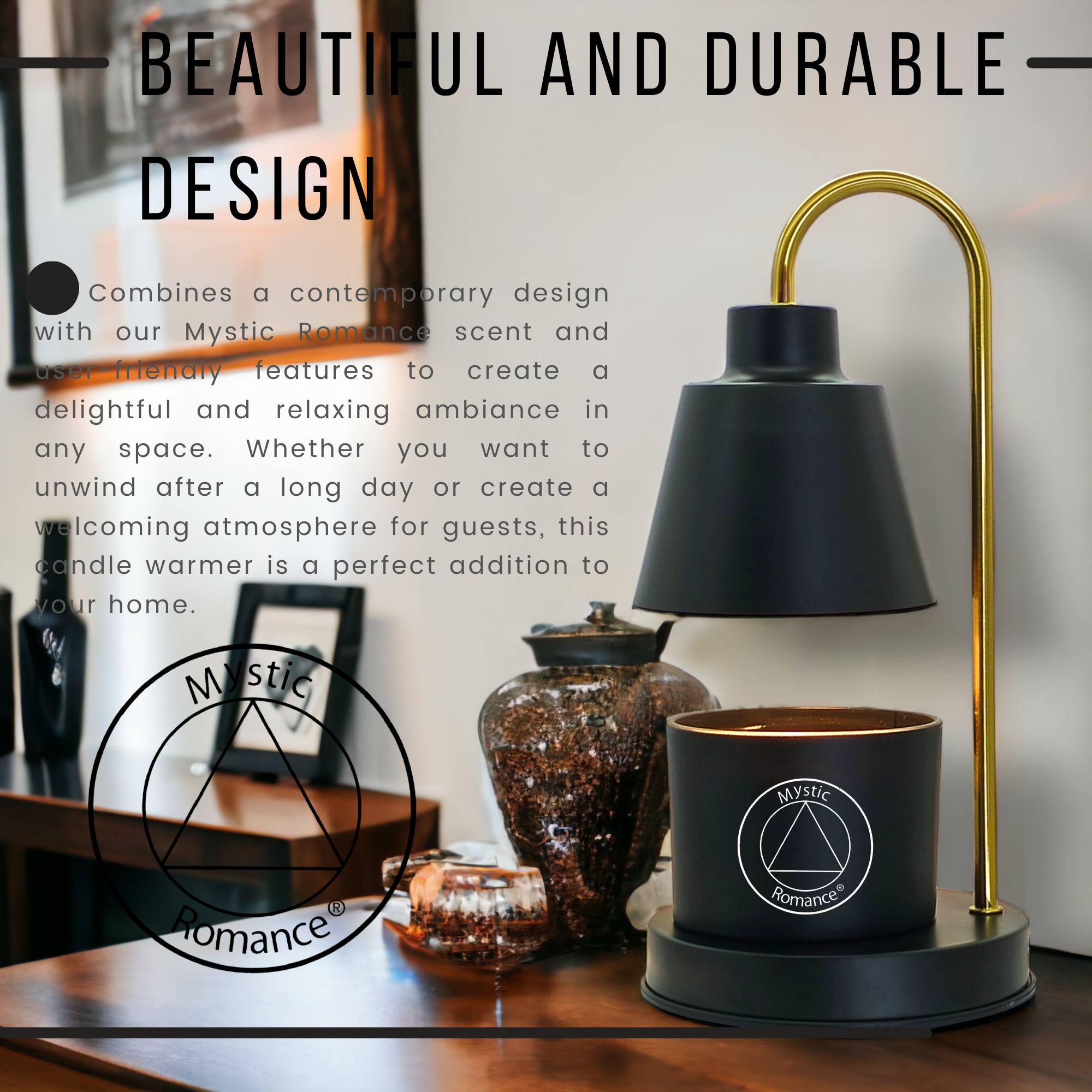 Mystic Romance - Wholesale Wax Warmer - 69140 Candle Warmers Lamp3