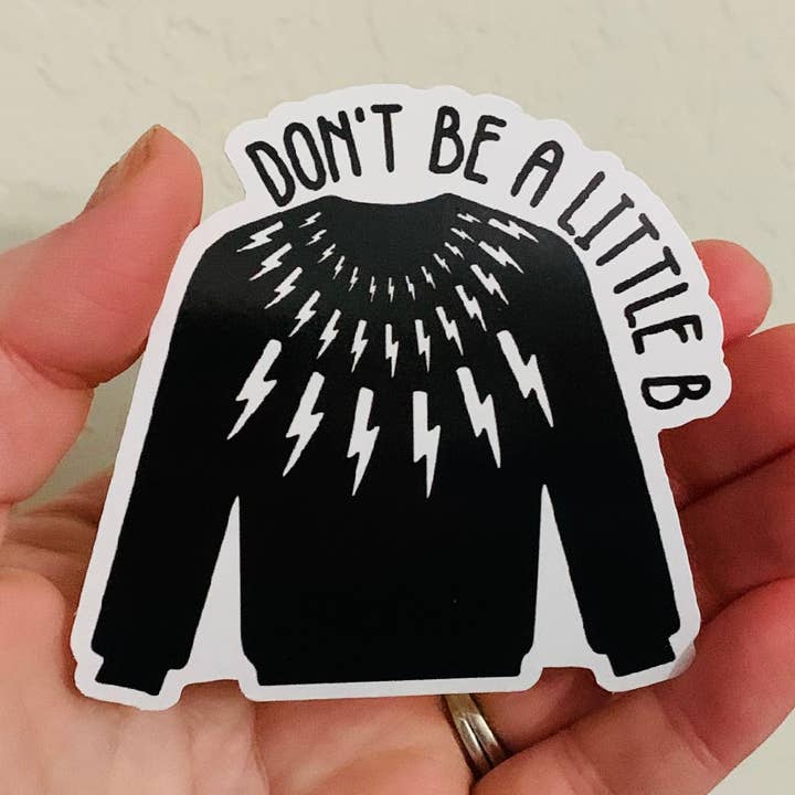 Adesivo/magnete «B», motivo: Schitts Creek per la vendita all'ingrosso da parte di Oily Graphic Creations