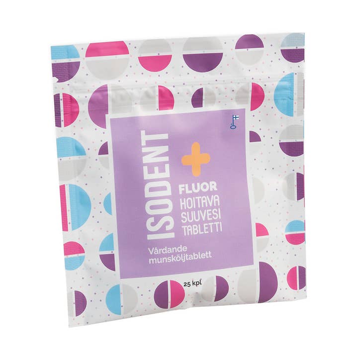 IsoDent Fluor+ Nurturing Mouthwash Tablets for wholesale by IsoDent