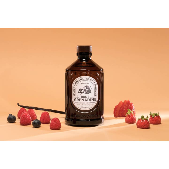 Bacanha USA - Wholesale Cocktail Mix/Syrup - Raw Grenadine Syrup - Organic - 13,5 fl. oz.2