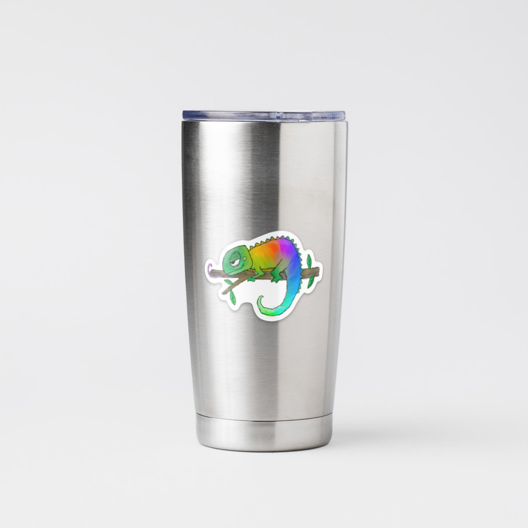 Kevin & Kaia – wholesale Sticker – Chameleon - Sticker3