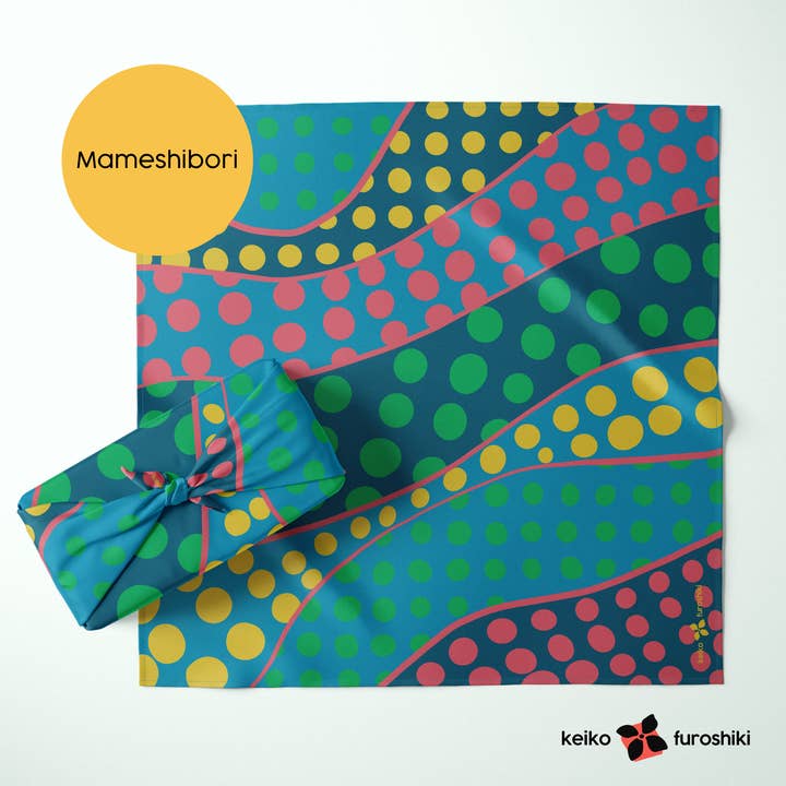 Keiko Furoshiki - Vendita all'ingrosso Carta da regalo in fogli - Panno da regalo giapponese in tessuto riutilizzabile Furoshiki7