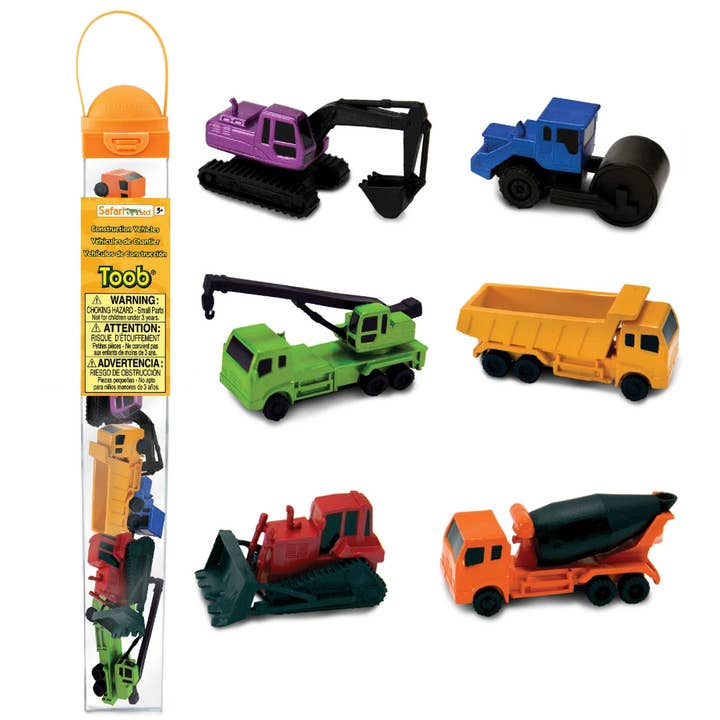 Construction Vehicles TOOB - 100941 for wholesale by Safari Ltd.