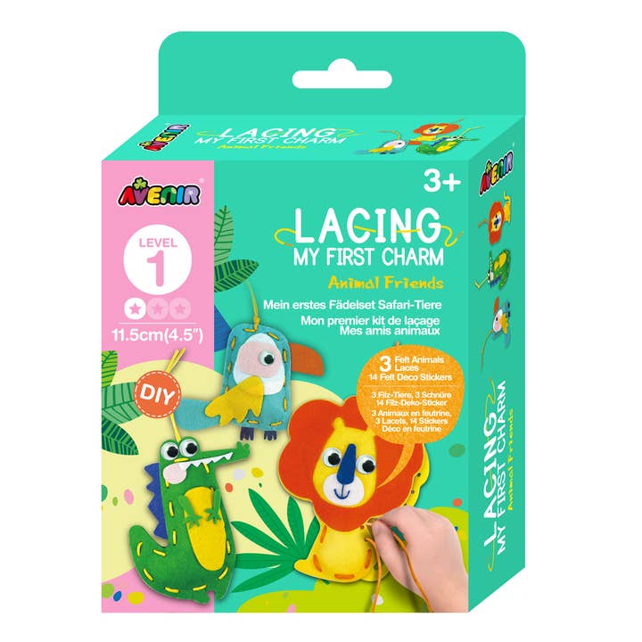 Avenir - My First Lacing Kit ANIMAL FRIENDS and other Purchase Wholesale lacing toy. Free Returns & Net 60 Terms on Faire trending on Faire.