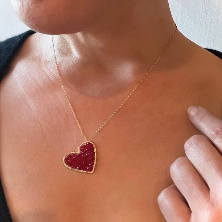 Love Drop Necklace for wholesale by Collective Hearts