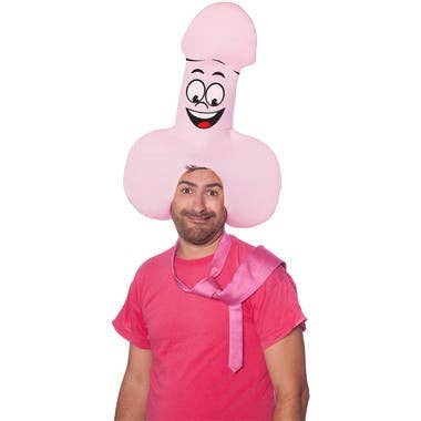 Kinky Pleasure – wholesale Gag gift/novelty gift – Kinky Pleasure - FT030 - Penis FOAM Wig XXL - Pink