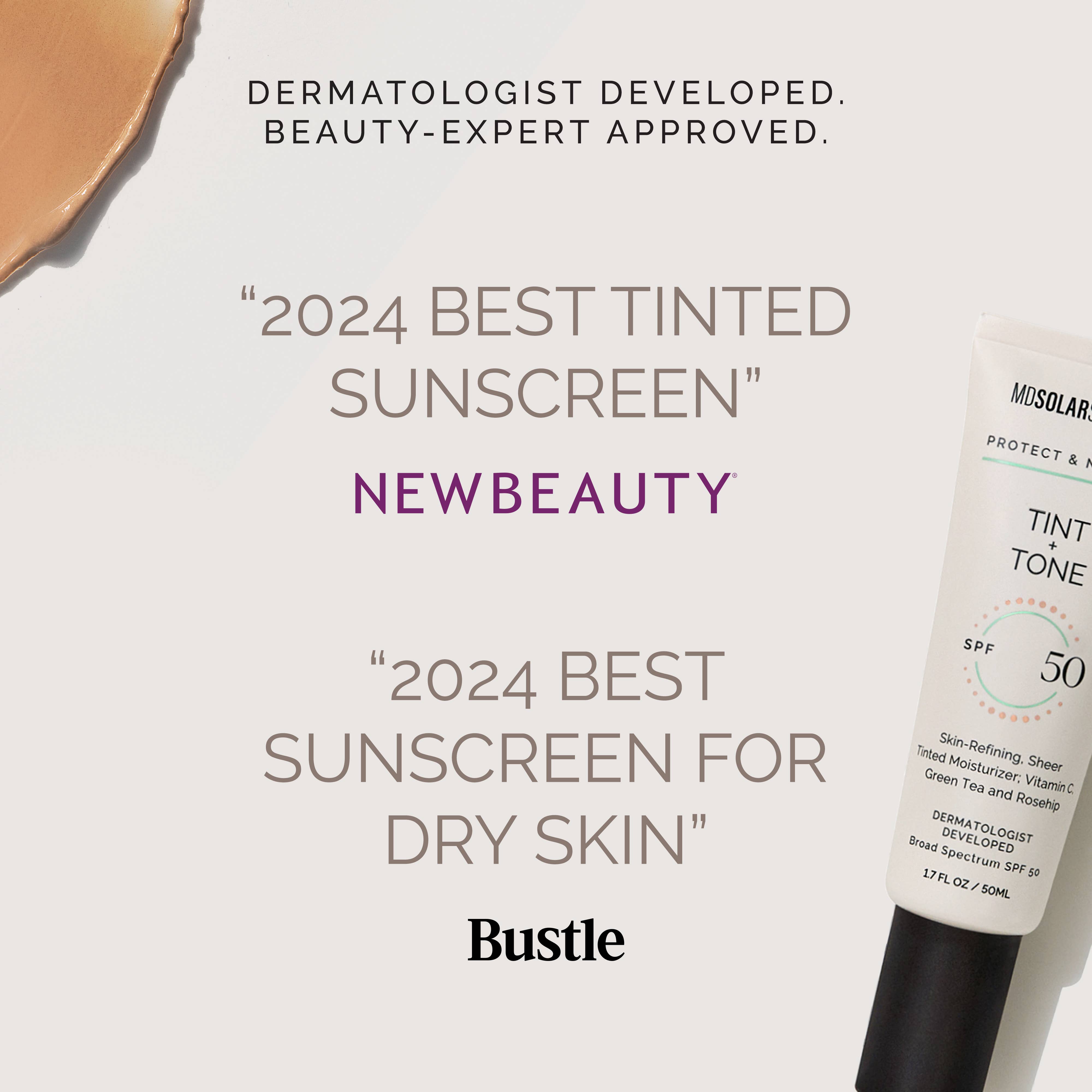 MDSolarSciences - Wholesale Tinted Moisturizer - Tint + Tone SPF 505