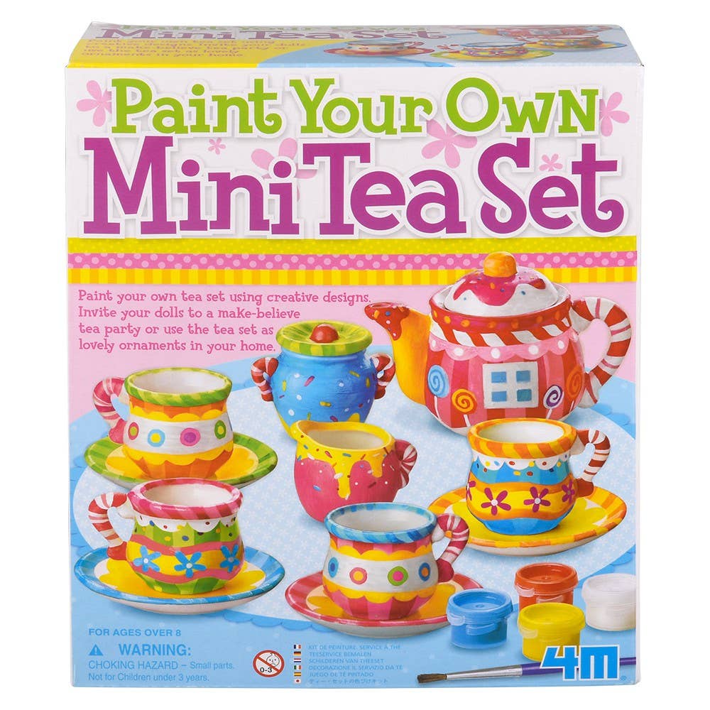 The Toy Network - Wholesale DIY Craft Kit - Kids - Paint Your Own Mini Tea Set5