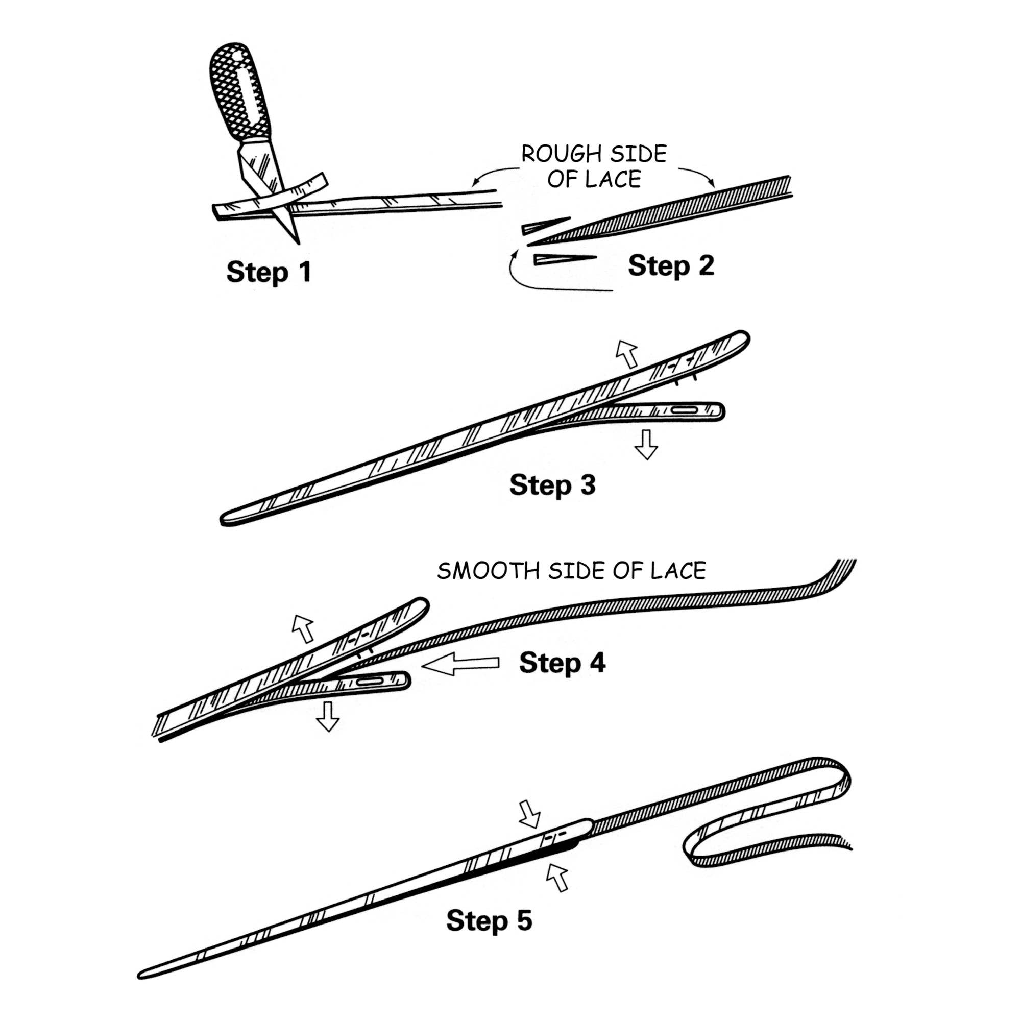 Realeather - Wholesale Craft Supplies - Two Prong Lacing Needles2