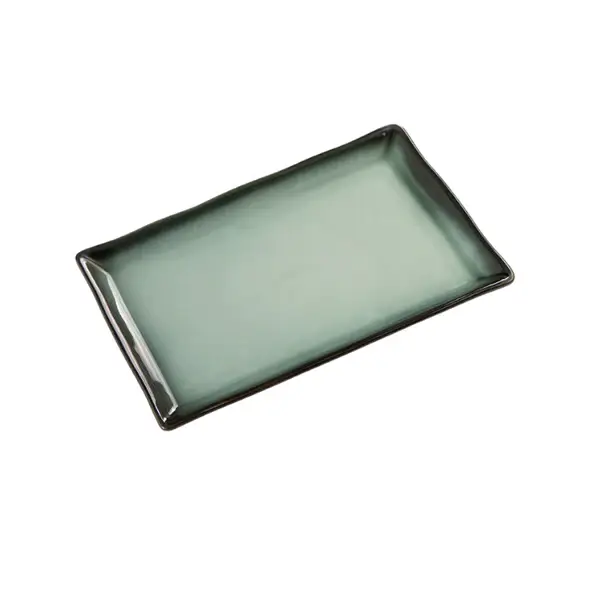 Urban Tokyo - Wholesale Dinner Plate - Seikai Series 7.75"L x 4.75"W Rectangular Shaped Plate1