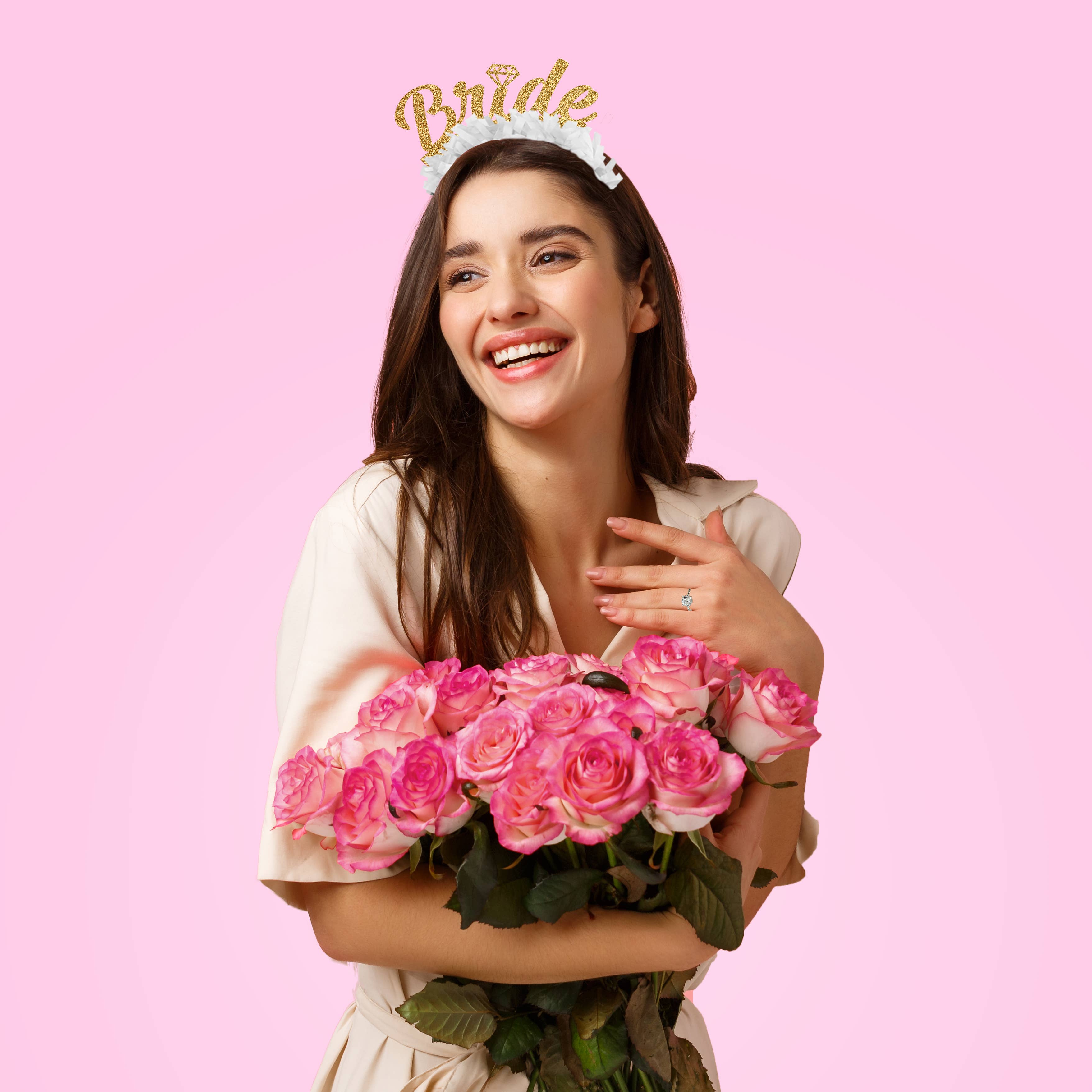 Festive Gal - Wholesale Party Hat/Crown - The Original Bride Bachelorette Party Headband Crown1