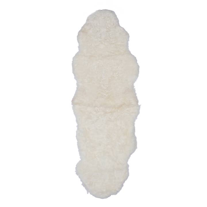 B.S. Trading Co - Wholesale Throw Blanket - Ivory Icelandic Sheep2