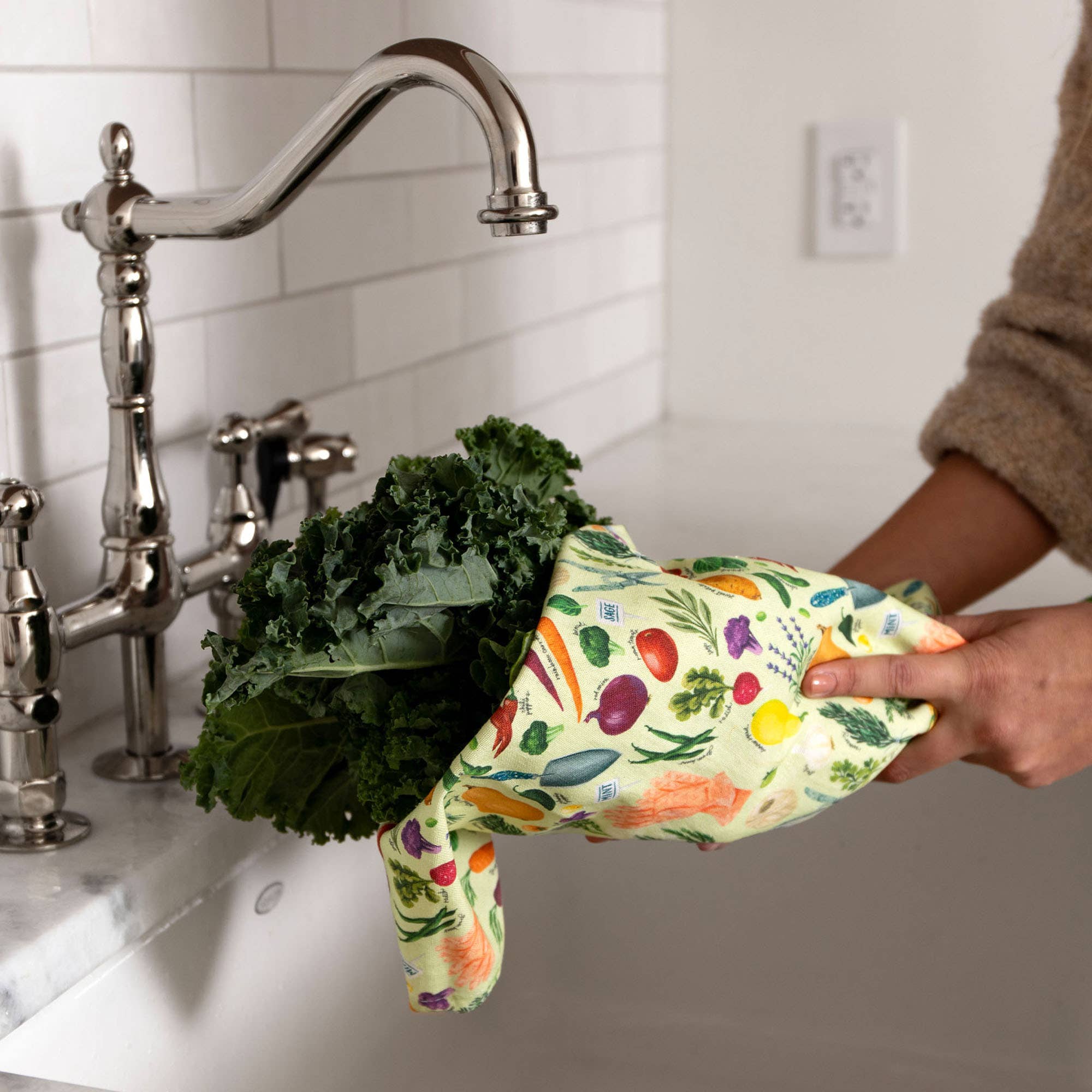 1canoe2 | One Canoe Two Paper Co. - Wholesale Tea Towel - In The Garden Kitchen Towel1