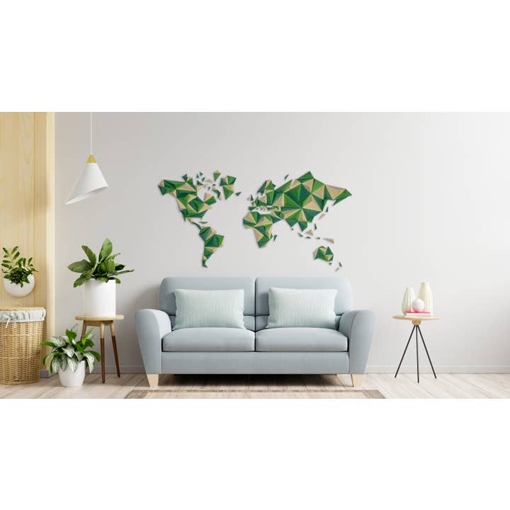 Mapa del mundo - Naturaleza para venta al por mayor de Owarld