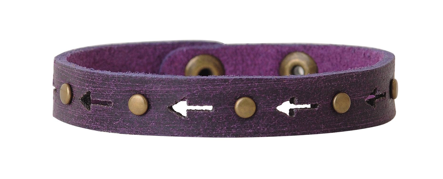 Most Wanted USA - Wholesale Bangle Bracelet - Arrow and Studs Bracelet1