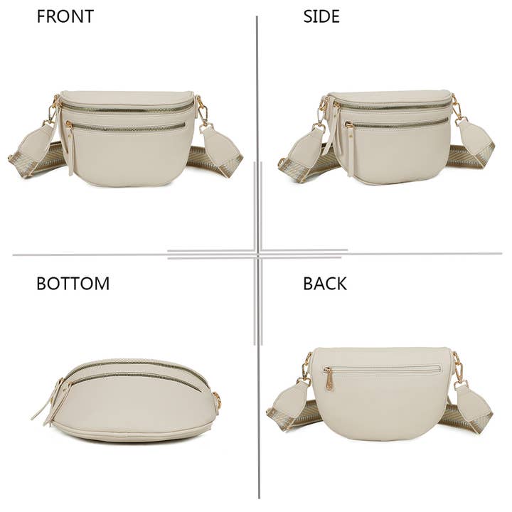 Gallantry - Vendita all'ingrosso Marsupio - Donna - Léonie (Z-83051-8) borsa a tracolla in ecopelle testurizzata2