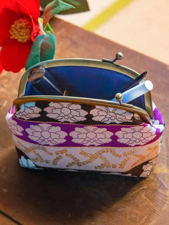 KIREHON Brocade GAMAGUCHI taske for engroshandel hos Ametsuchi by Amina Collection