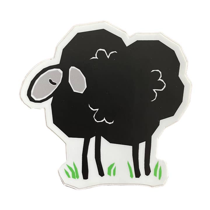 Pegatina oveja negra para venta al por mayor de Susan Stone Design