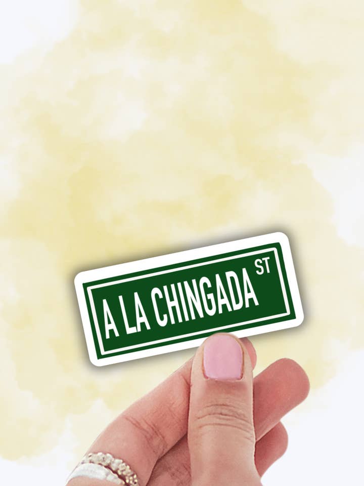 Funny latina sticker,mexican,spanish,spanglish laptop decal for wholesale by Lalatina Shop