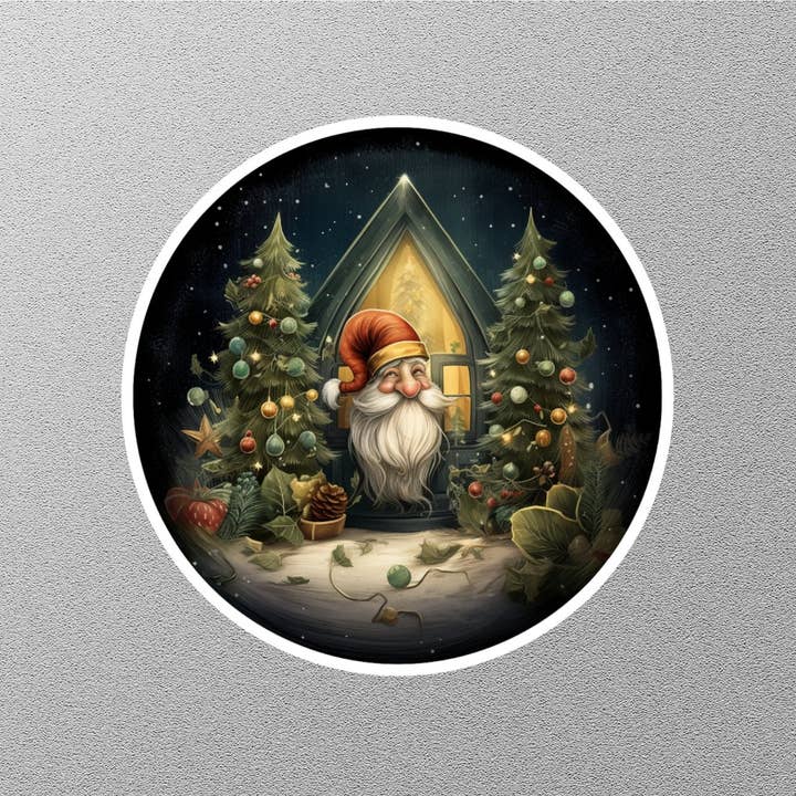 Forest Gnomes vinterferieklistermærke for engroshandel hos GraffMerch.com