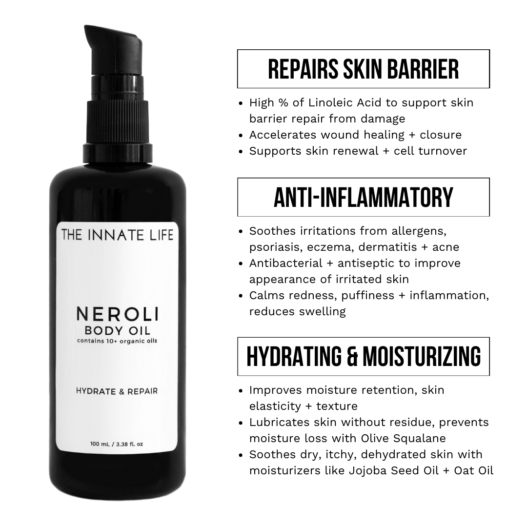 The Innate Life - Wholesale Bath/Body Oil - NEROLI BODY OIL2