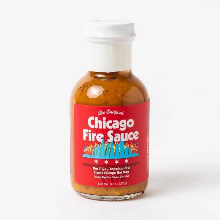 Chicago Fire Sauce – Gourmet Hot Dog & Grill Het Sås för wholesale av Big Fork