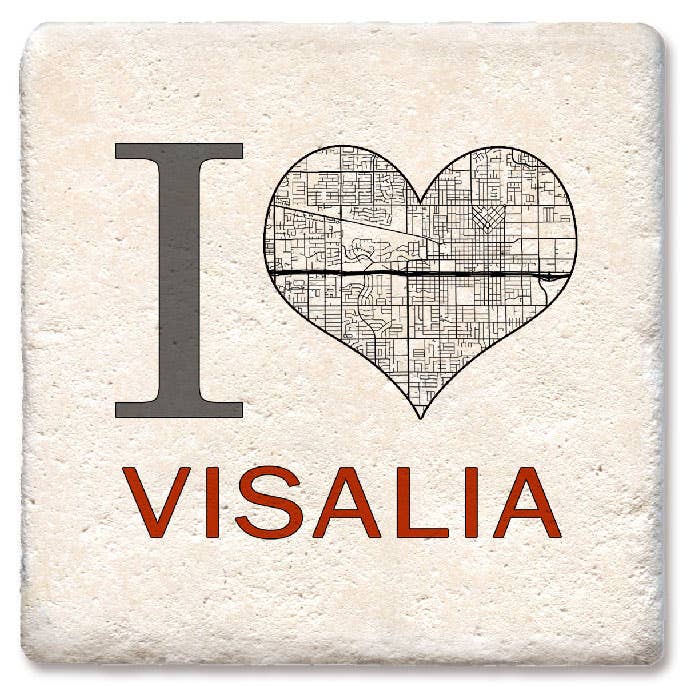 Tipsy Coasters & Gifts - Wholesale Coasters - Custom I Heart City Map Coaster7