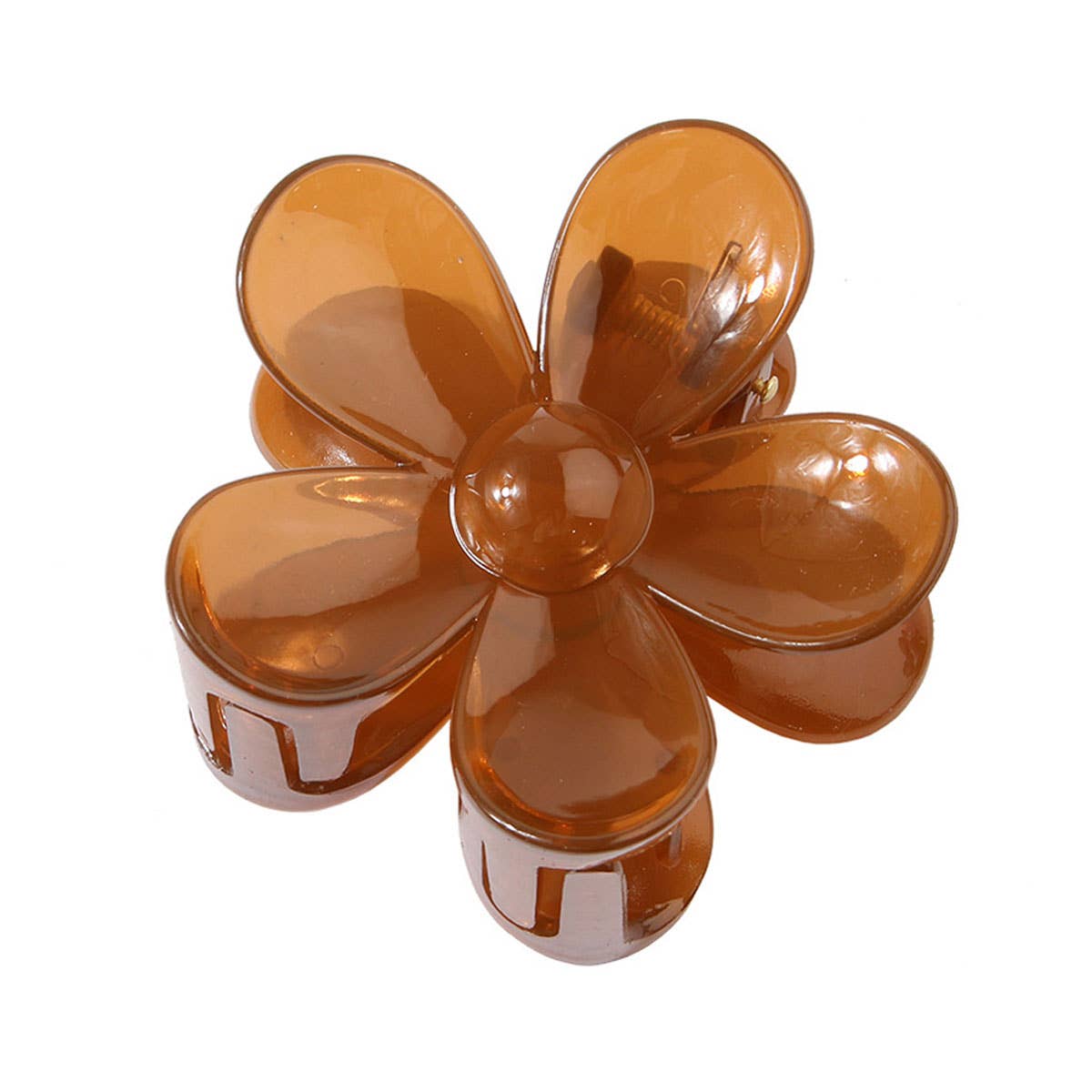 ACCITY - Wholesale Hair Clip - Women's - Matte Floral Hair Claw Clip–Cute & Strong Hold_CWAHA0731015