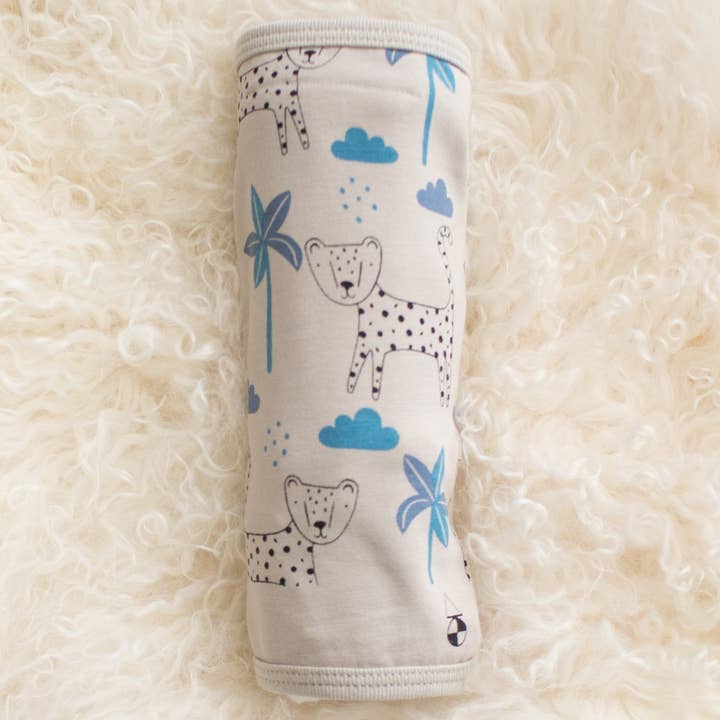 Cheetah Tan Swaddle for wholesale by Bestaroo