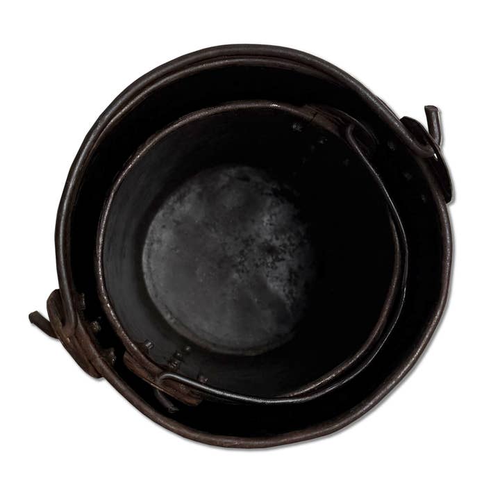 Nature and Style Wohnkultur Import GmbH - Wholesale Bucket/Pail - Set of 2 drum buckets5