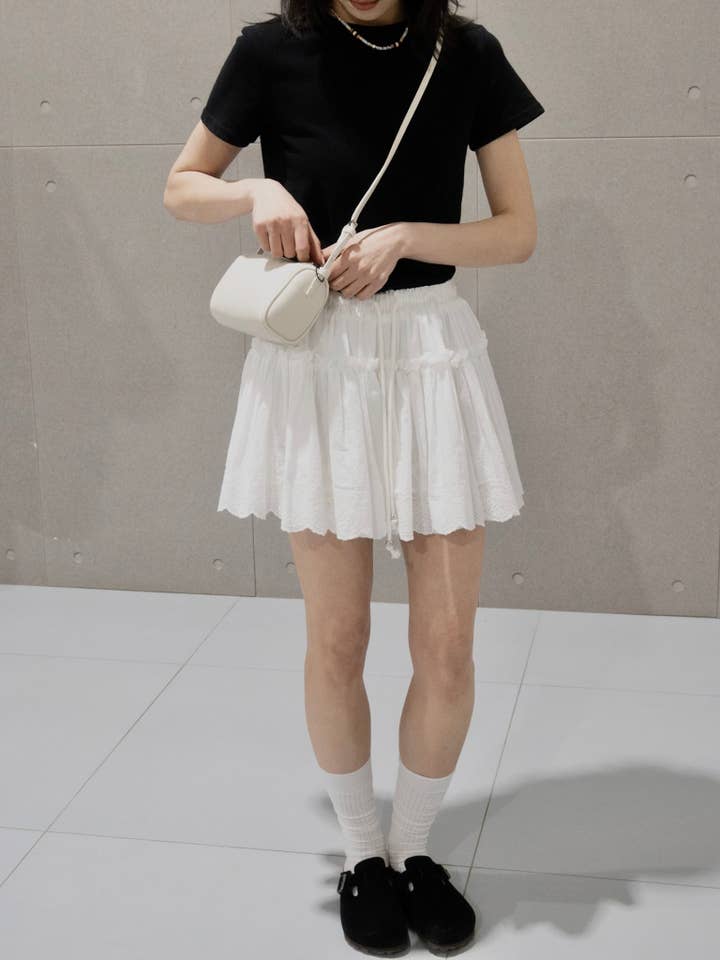 Mini Bolsa Cilíndrica por atacado de Blanc.Noize