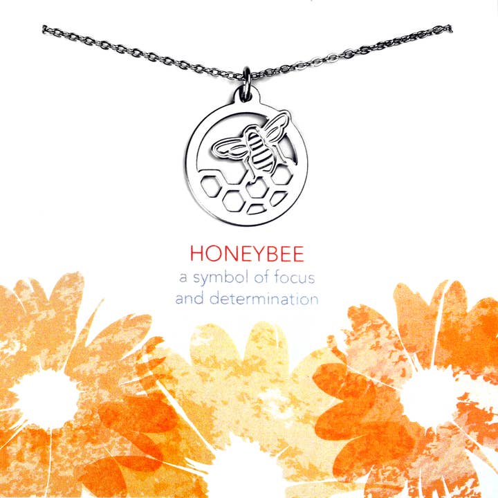 Honigbienen-Halskette (Fokus) für den Großhandel von Melissa Lew