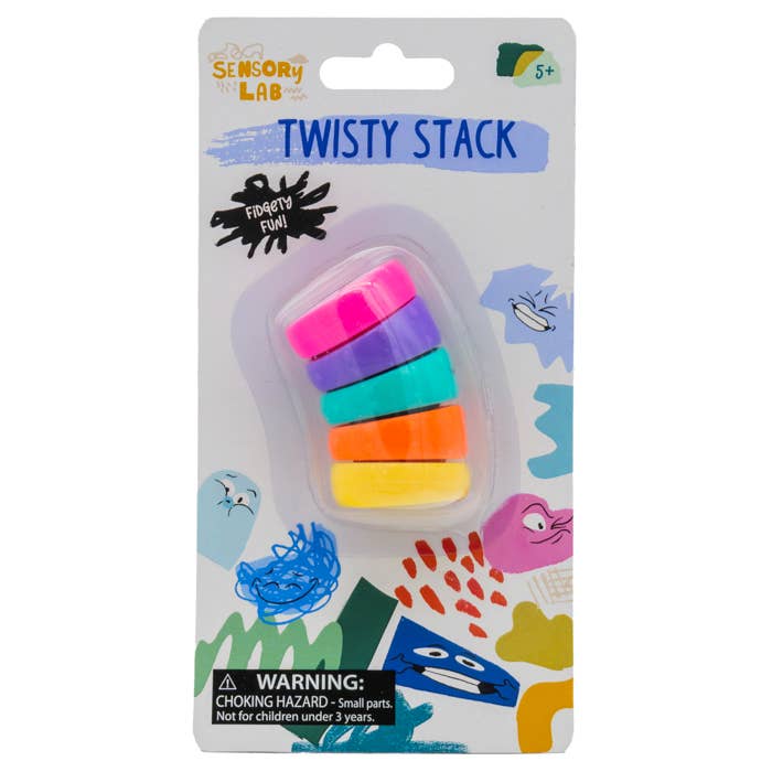 Toysmith - Wholesale Sensory Ball - Baby - Sensory Lab Twisty Stack2