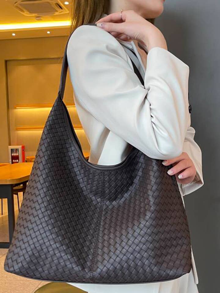 .1110 Vævet Væv Hobo Skuldertaske SI-29035 for engroshandel hos 42POPS