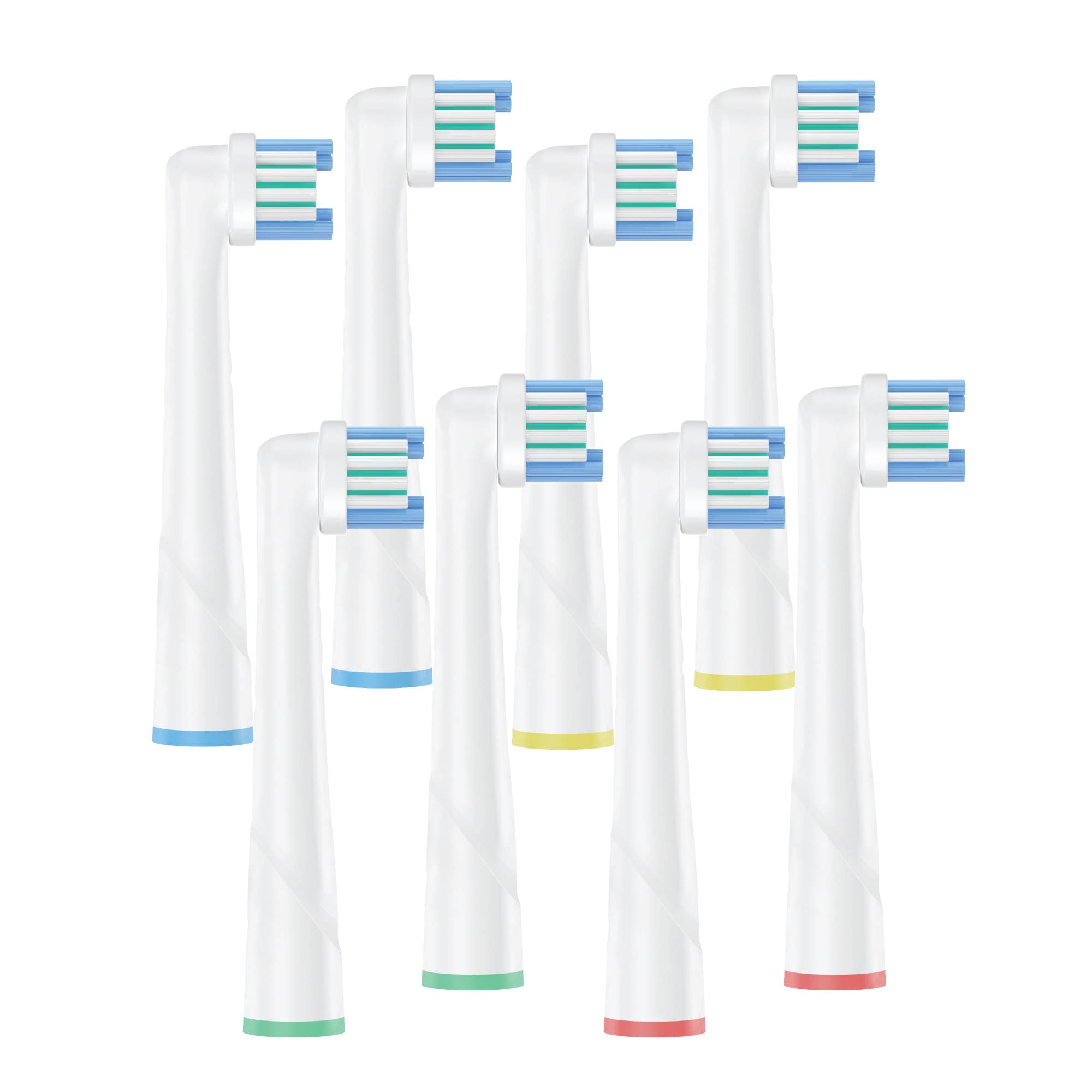 OLA Bamboo - Wholesale Toothbrush - 8-Pack Electric Toothbrush Heads – Compatible with Oral-B1